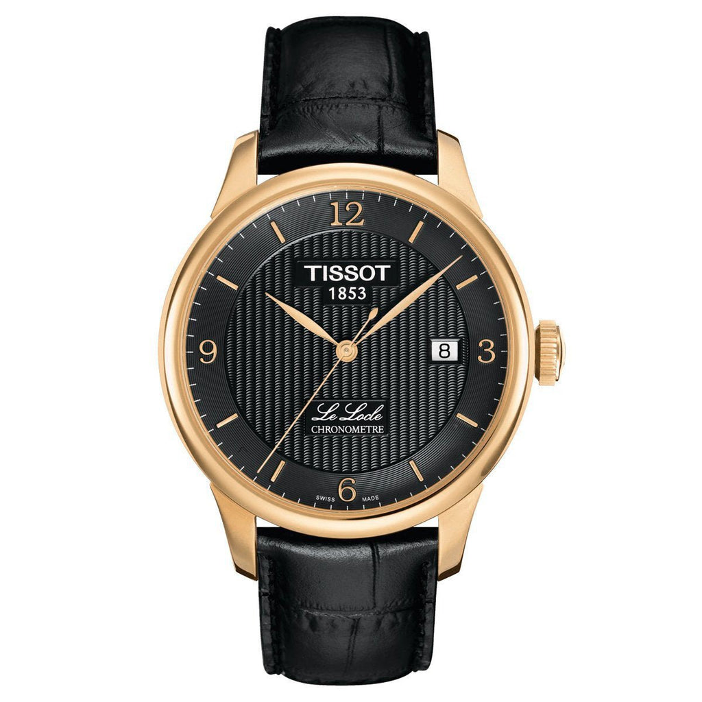 Tissot Mens Automatic Watch T Classic Le Locle Rose Gold -korean beauty
