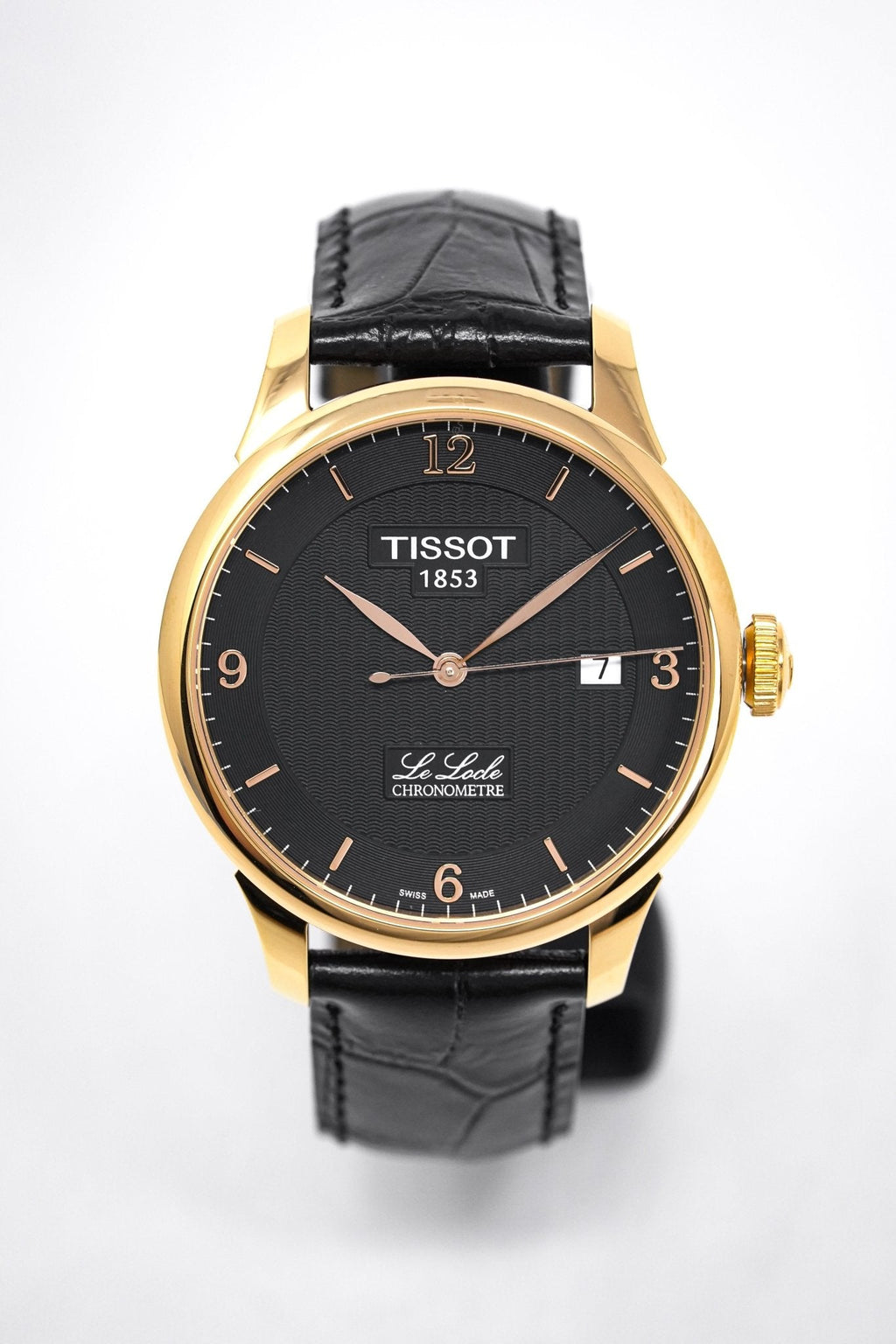 Tissot Mens Automatic Watch T Classic Le Locle Rose Gold -korean beauty