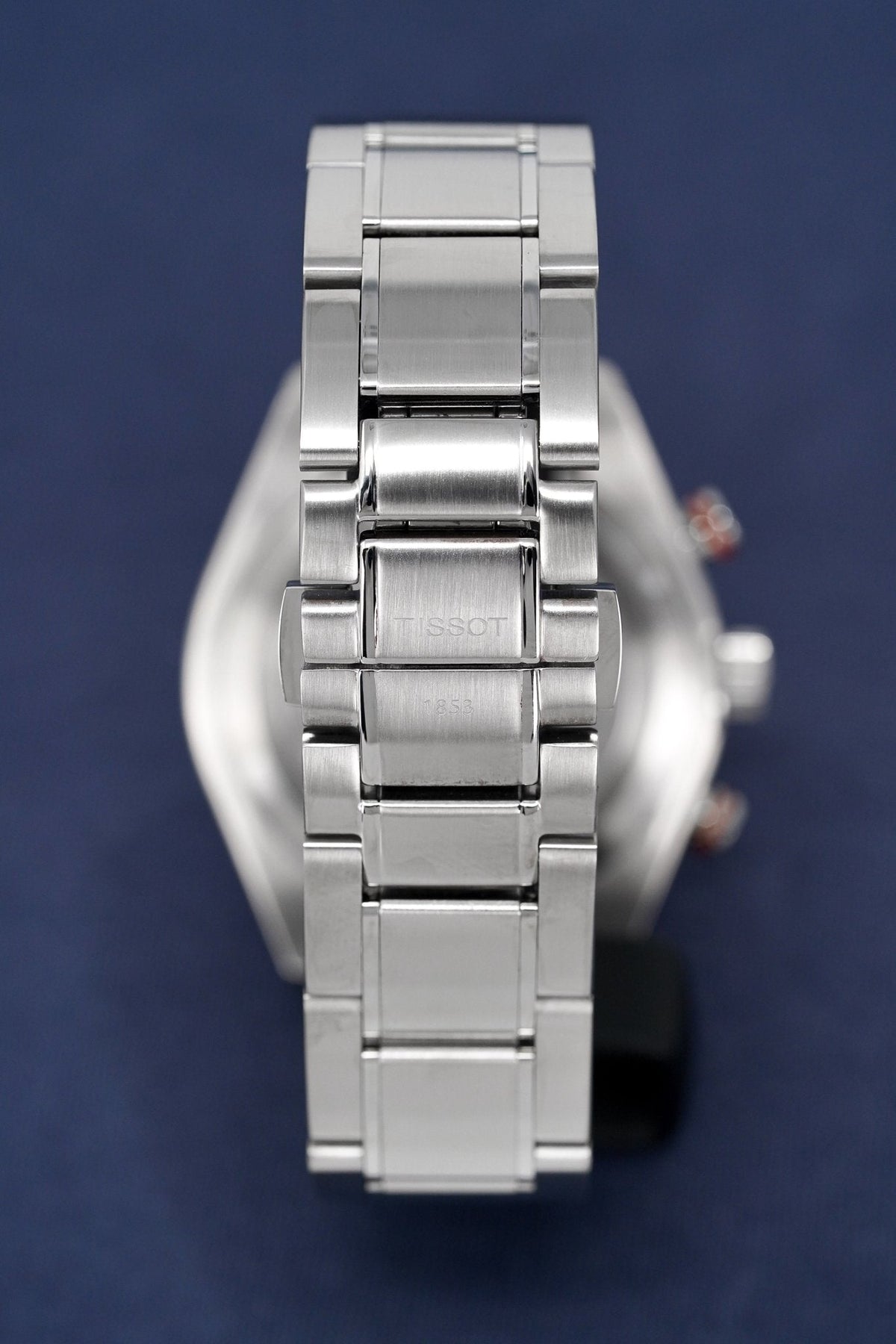 Tissot Mens Chronograph Watch Prs 516 Steel Red T1004171105101 -korean beauty