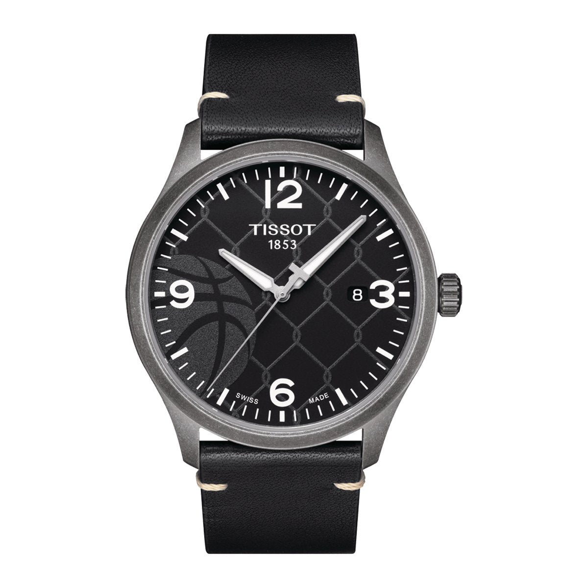 Tissot Mens Quartz Watch Xl 3×3 Street Basketball T1164103606700 -korean beauty