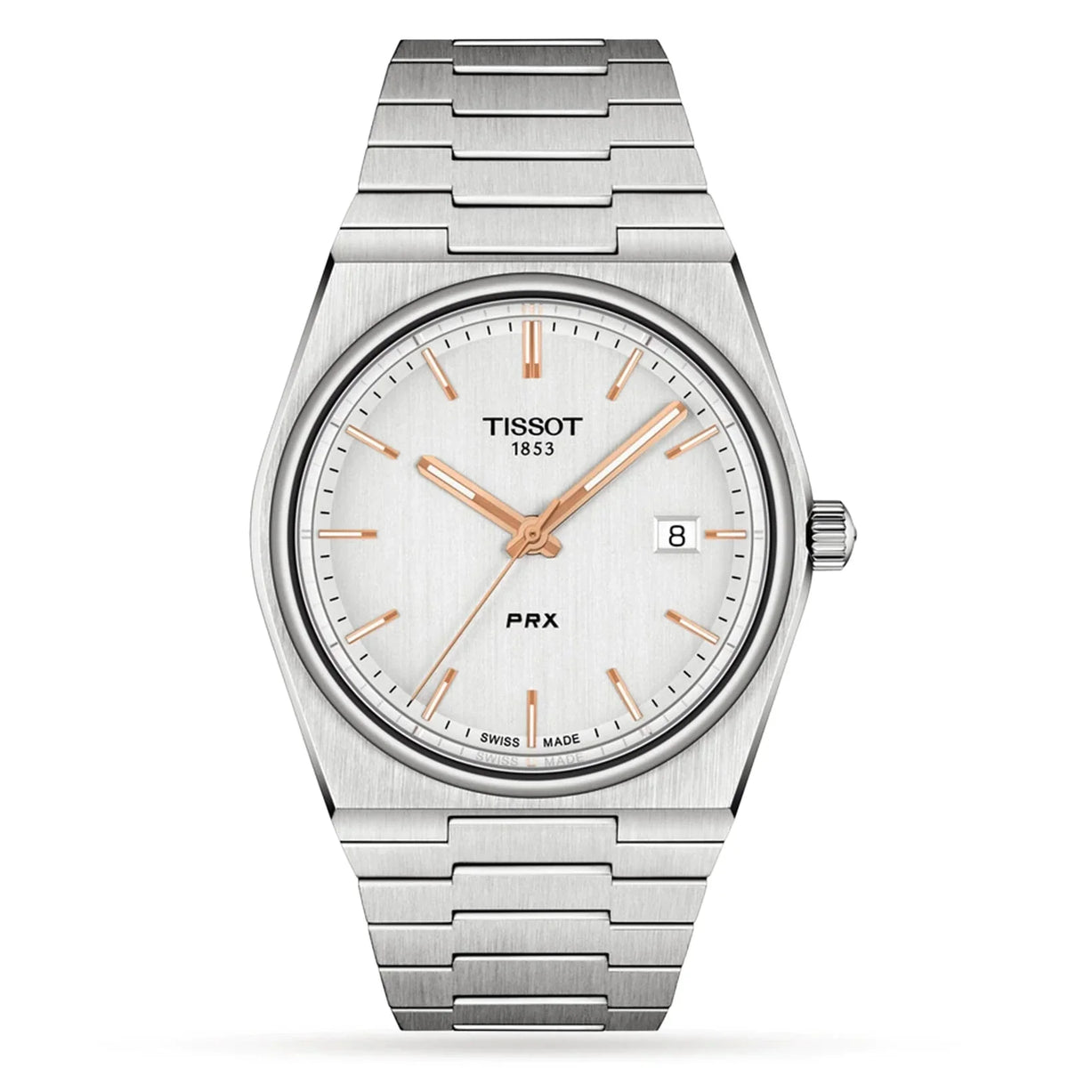 Tissot Mens Watch Prx Rose Gold T1374101103100 -korean beauty