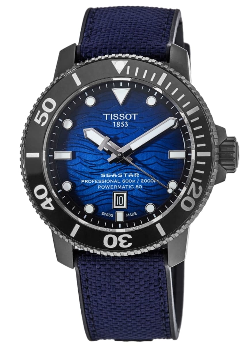 Tissot Seastar 2000 Professional Powermatic 80 PVD Blue T120.607.37.041.00 -korean beauty