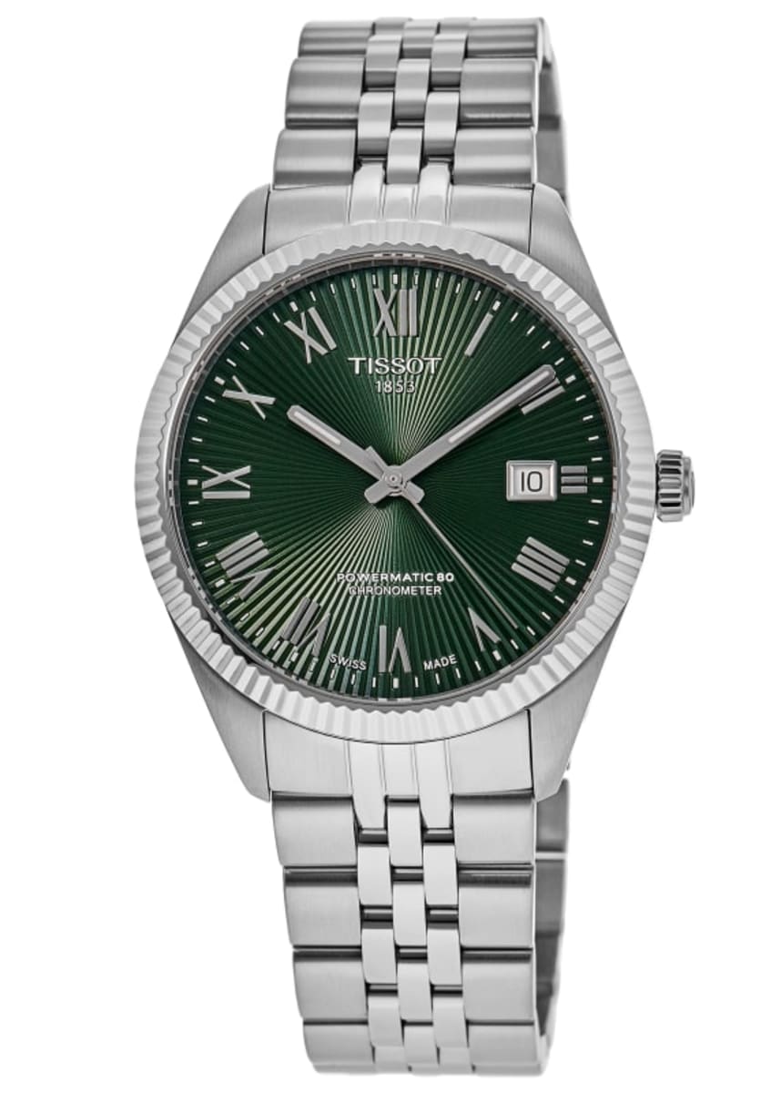 Tissot Ballade Powermatic 80 COSC Green Dial T156.408.11.093.00 -korean beauty