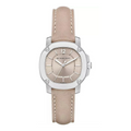 Burberry The Britain Brown Dial Brown Leather Strap Watch For Women Bby1700 -korean beauty