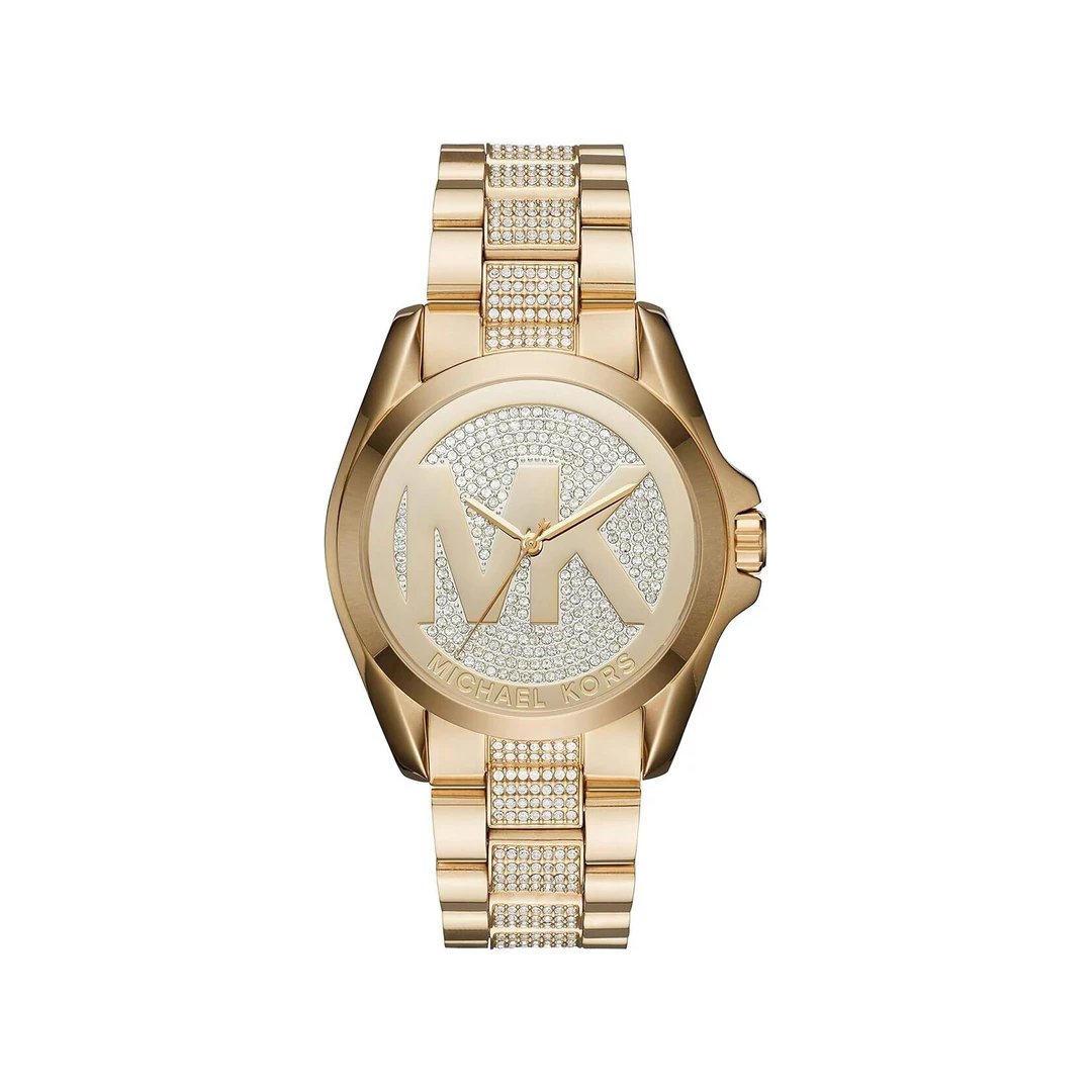 Michael Kors Mk6487 Womens Lexington Chronograph Watch -korean beauty