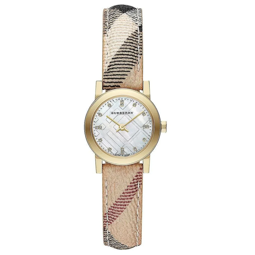 Burberry Ladies Watch The Classic City Diamond Rose Gold Watch -korean beauty