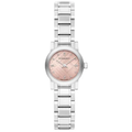 Burberry Ladies Watch The City Check Diamonds Pink Bu9223 -korean beauty