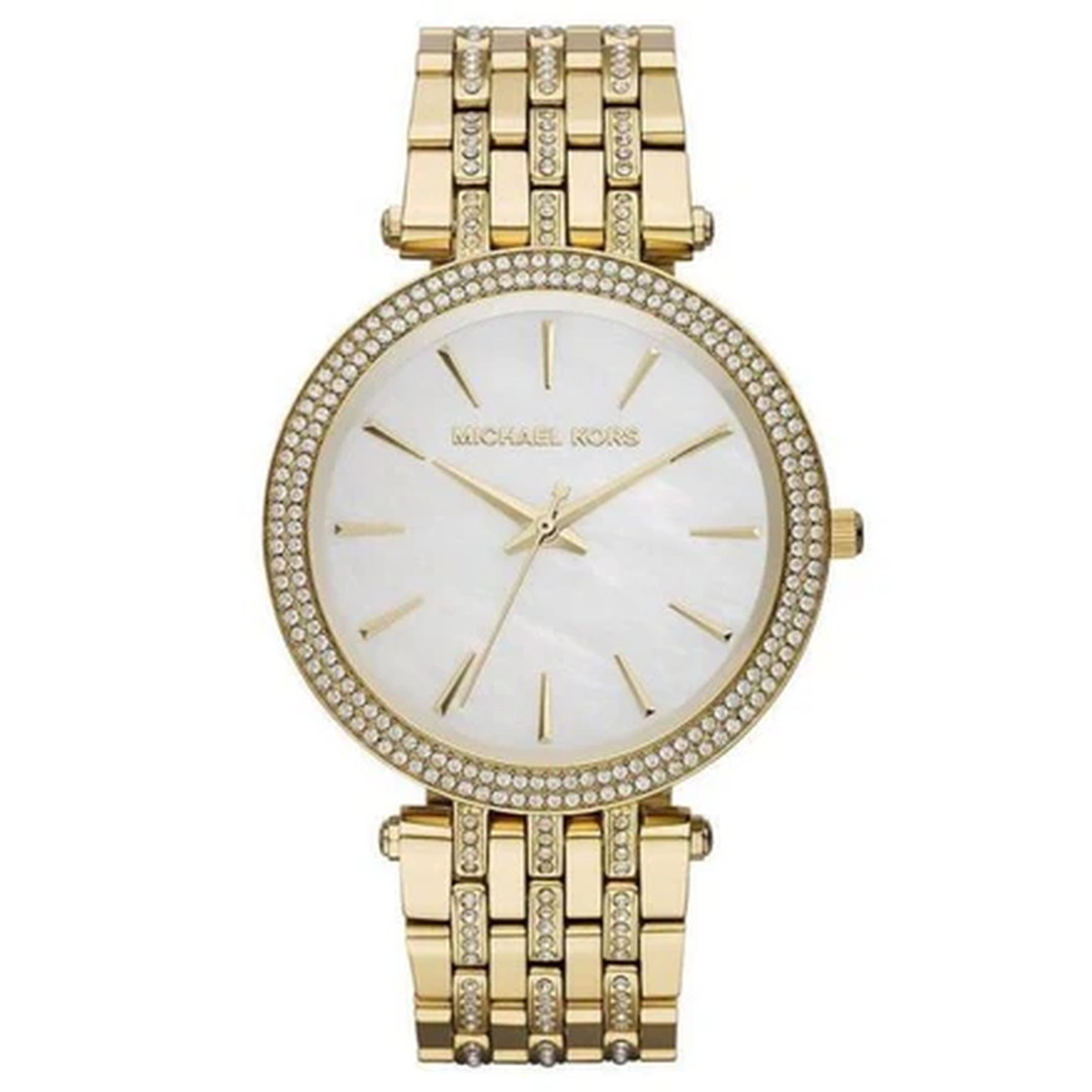 Michael Kors Mk3219 Ladies Darci Gold Watch -korean beauty