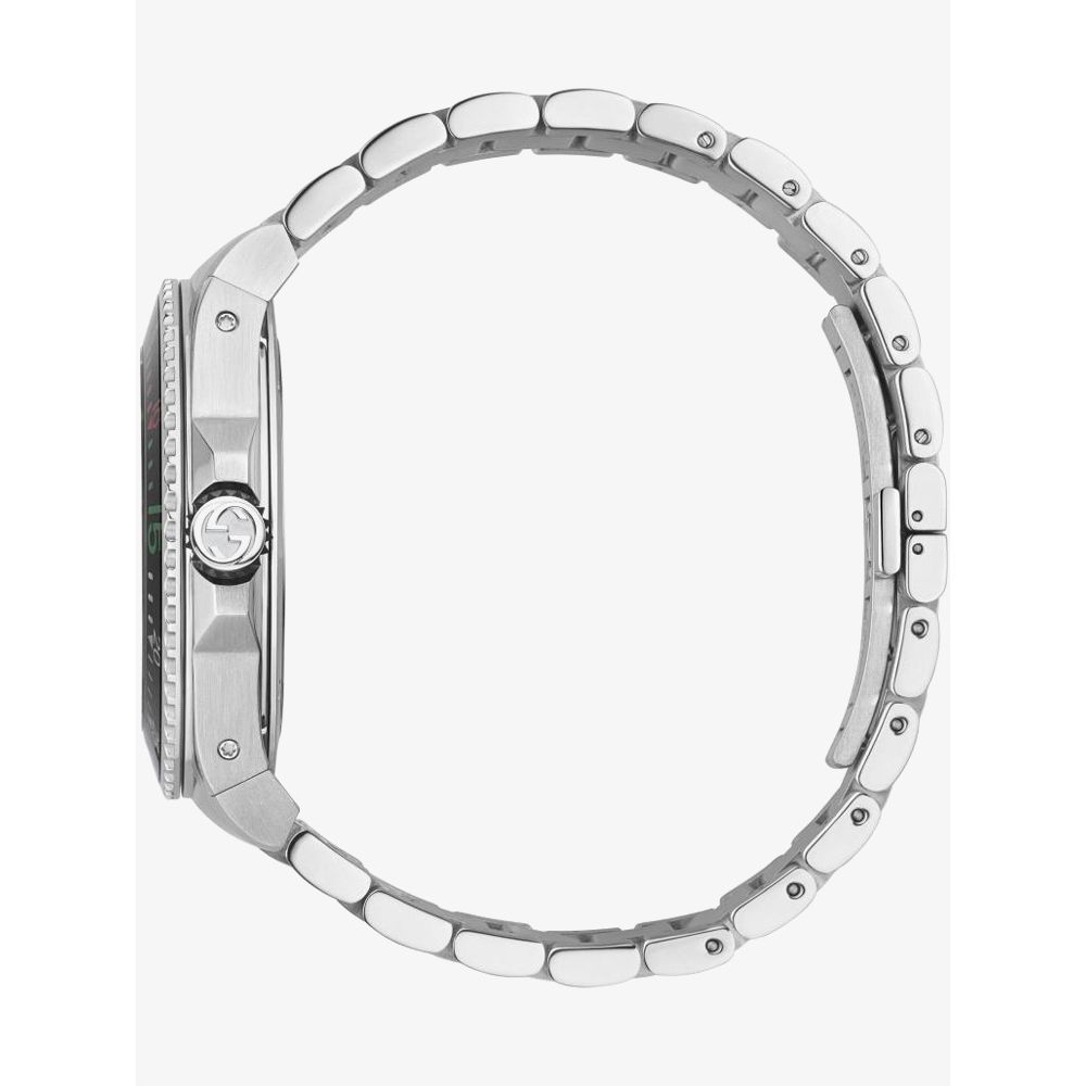 Gucci Mens Dive Steel Bracelet Watch Ya136221 -korean beauty