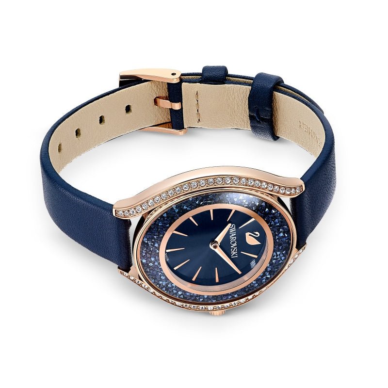 Swarovski Watch Crystalline Aura Blue 5519447 -korean beauty