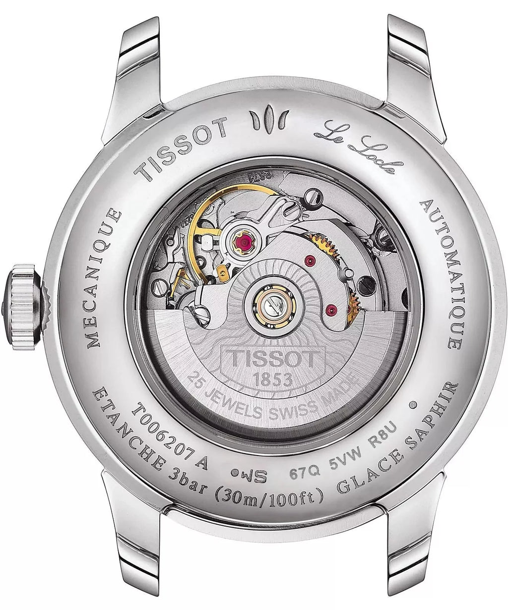 Tissot Ladies Watch Automatic Le Locle 29mm Black T0062071112600 -korean beauty